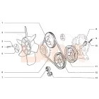 2101 Lada generátor ékszíjtárcsa régi tipus utángyártott