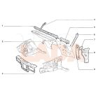 2101 Lada motorháztető nyitó kar A oszlop belső javítóelemmel