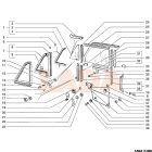 2101 Lada első ablakemelő szerkezet orosz