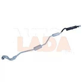   2103 Lada kipufogórendszer 2 dobos középpel Paragi hátsó dobbal