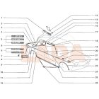 2103 Lada oldalsó króm díszléc patent