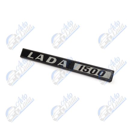 2103 Lada csomagtértető felirat Lada 1500 fekete műanyag keretes