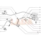 2101 Lada  gázrudazat gázpedál tengely komplett a tűzfalon
