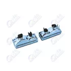 2103 Lada első irányjelző párban krómos műanyag utángyártott