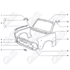 2103 Lada köténylemez szoknya