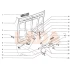 2103 Lada motorháztető kitámasztó rugó