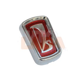 2103 Lada hűtődíszrács króm embléma piros veterán