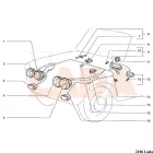 2103 Lada króm fényszóróbetét külső H4