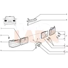 2110 Lada hátsó rendszámvilágítás tömítőgumi
