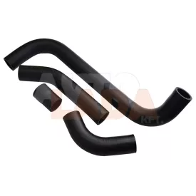   2105 Lada vízcső garnitúra alumínium hűtőre fekete CS20 