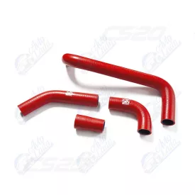   2105 Lada szilikon vízcső garnitúra alumínium hűtőre piros CS20 vagy Ptimas