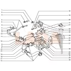 2105 Lada vízcsőcsonk tömítés vezérműszíjas