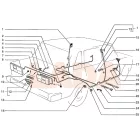2105 Lada jobb hátsó lámpa komplett utángyártott