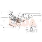 2105 Lada biztosíték tábla porvédő gumitömítés
