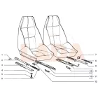  2105 Lada üléscsavar M8