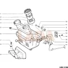 2106 Lada műszerfal középső légbefűvő