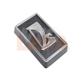 2106 Lada hűtődíszrács embléma krómos fekete műanyag 