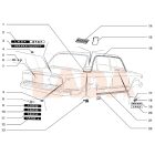 2106 Lada hátsó sárvédő oldalfelirat 1600