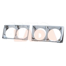   2106 Lada első fényszóró lámpakeret krómos műanyag párban