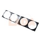 2106 Lada első fényszóró lámpakeret krómos műanyag párban