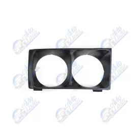  2106 Lada jobb első fényszóró lámpakeret fekete műanyag