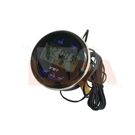   2107 Lada digitális időmérő óra külső belső hőmérséklet és volt mérővel utángyártott
