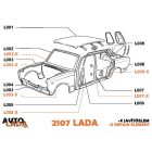 2107 Lada köténylemez Nachalo