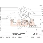 21214 Niva aluminium vízcsőcsonk fűtéscső csonkkal hőmérsékletérzékelő helye kialakítva