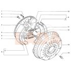 2108 Samara fékpofa visszahúzó rugó alsó kicsi
