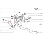 2108 Samara fűtéscső visszatérő a motortérben kicsi orosz