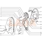 2110 Lada főtengely ék