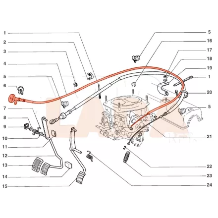 2108 Samara szivatóbowden