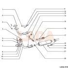 2108 Samara kipufogó y cső támasz konzol bilinccsel
