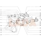 2108 Samara fűtéscső fém nagy a vízpumpán