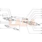 2108 Samara első belső féltengelycsukló porvédő gumiharang garnitúra BRT