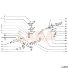 2108 Samara futómű kitámasztó öntvény rúd a lengőkar és a konzol között