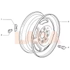 2108 Samara kerékcsavar garnitúra 4 darabos bliszteres