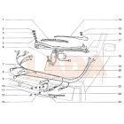  2108 Samara első ablaktörlő motor mechanikával komplett Bakony