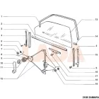 2108 Samara bal első ablakemelő szerkezet