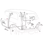 2121 Niva világítás kábelátvezető hasított gumi