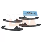 2109 Samara fekete külső műanyag kilincs garnitúra 4-5 ajtós