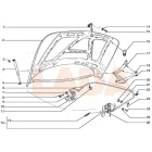 Lada 2110 Motorháztető zárszerkezet