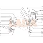 2110 Lada hátsó motortartó gumibak nagy omega komplett