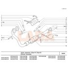 21214 1.7 Niva - Kalina 1-2 - Granta - Vesta kipufogó tömítés 3 csavaros Avtovaz