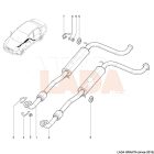 21214 1.7 Niva - Kalina 1-2 - Granta - Vesta kipufogó tömítés 3 csavaros Avtovaz