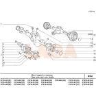 2110 Lada differenciálmű szimering jobb oldali