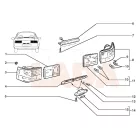 2110 Lada bal hátsó Külső  lámpa 
