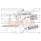 2111 Lada hátsó ajtó fényvisszaverő nagy prizma