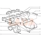 2112 Lada kipufogótorok tőcsavar M10 16 szelepeshez