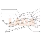 Lada 2112 hátsó kipufogódob Avtovaz